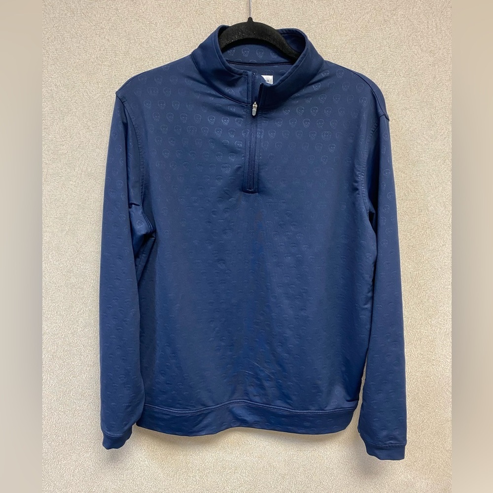 Peter Millar Crown Sport Men's Perth Seeing Double Performance Quarter-Zip - Picture 9 of 12